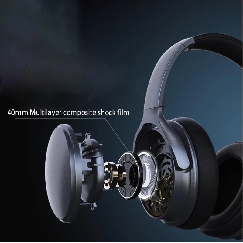 M1 Noise Cancelling Bluetooth Headset & Music Portable Bluet 1
