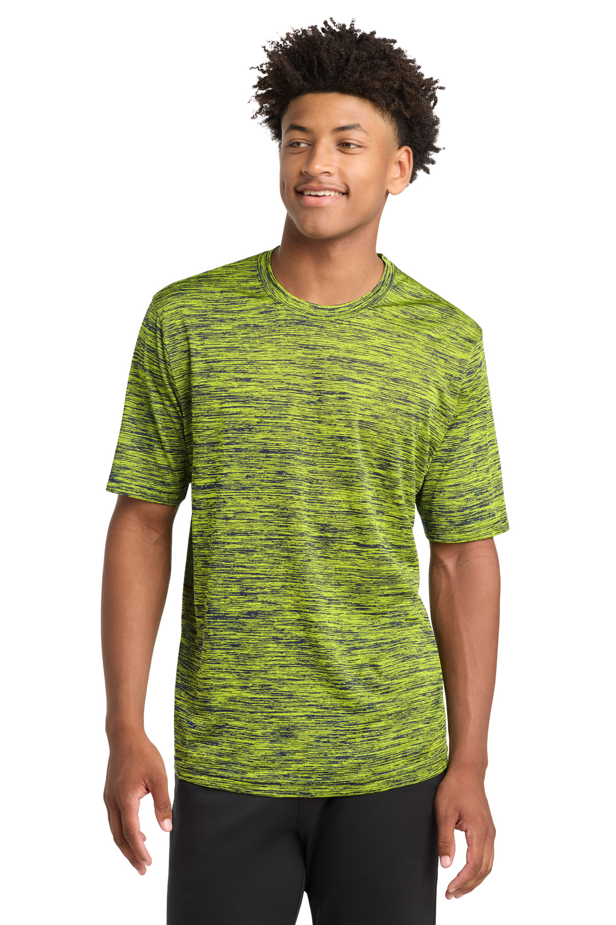 Sport-Tek PosiCharge Electric Heather Tee. ST390 106