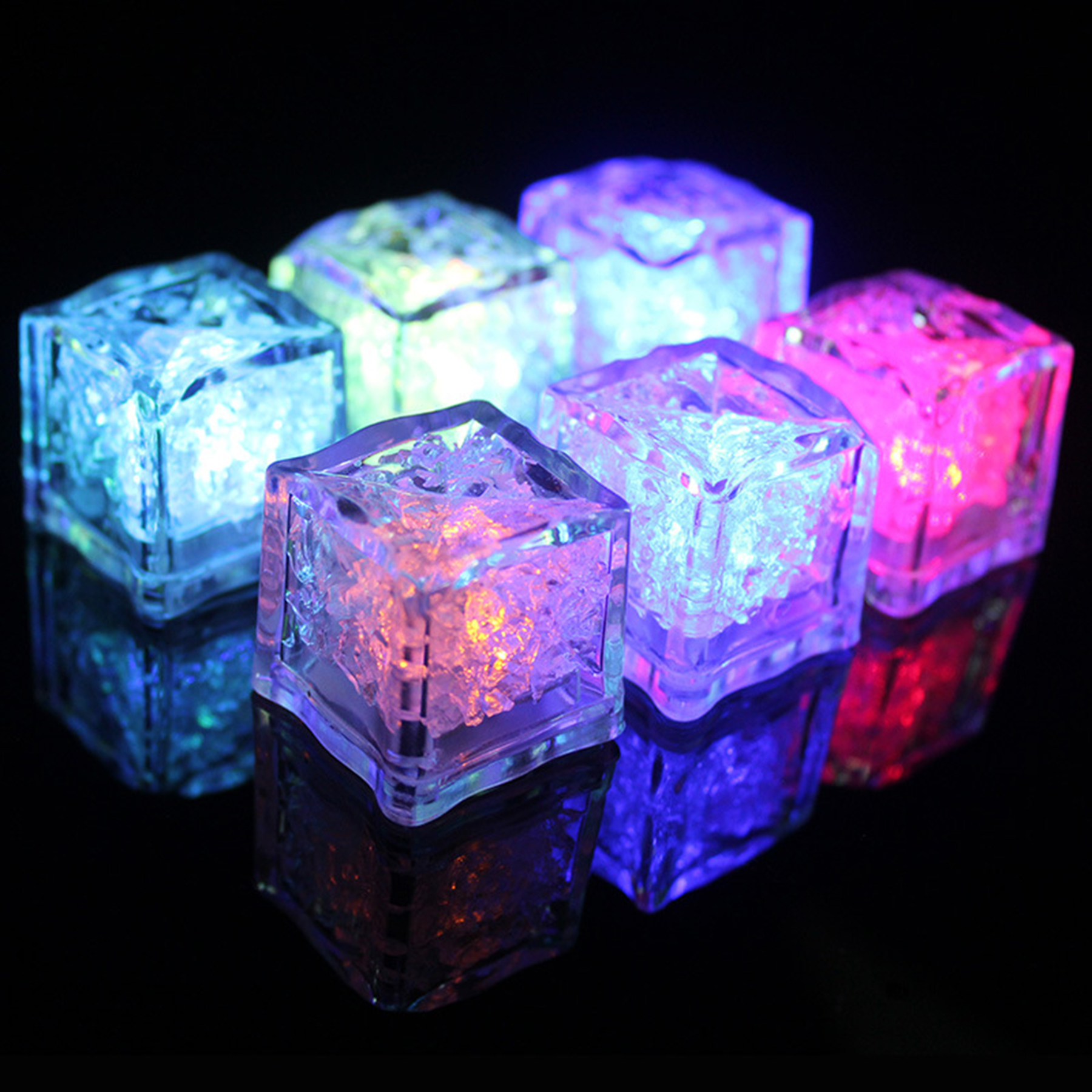 Led Ice Cube Shape Lights 3