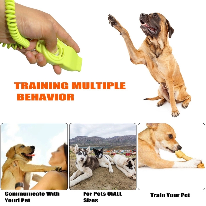 High Quality 2-in-1 Pet Training Clicker And Whistle 6
