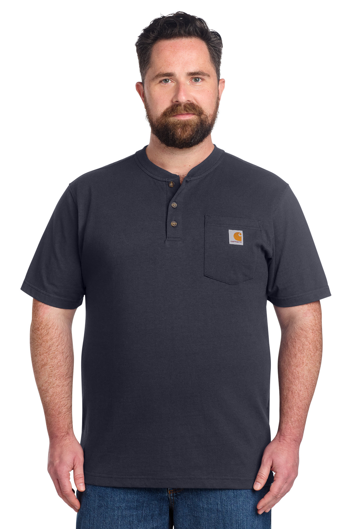 Carhartt Short Sleeve Henley T-Shirt CTK84 26