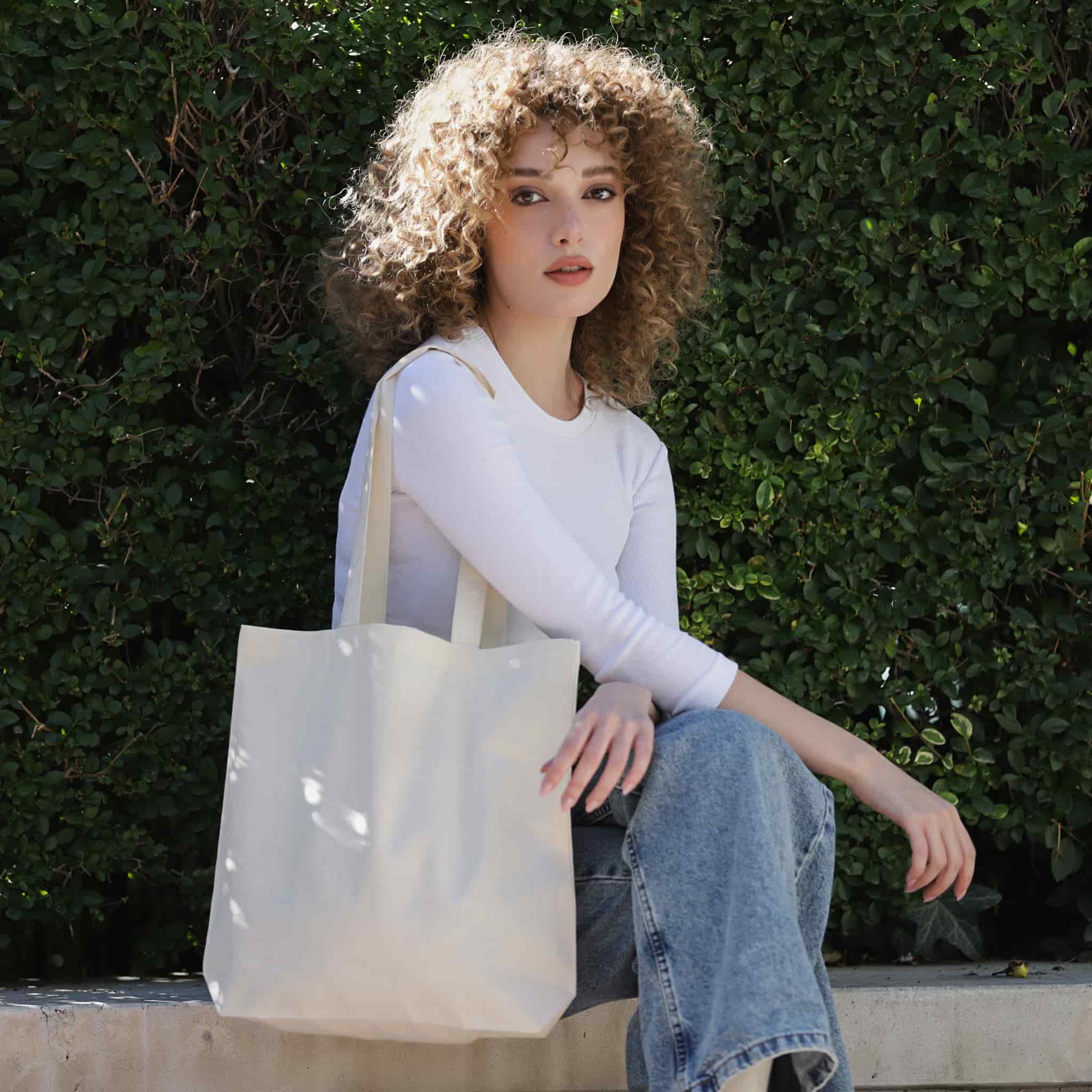 Organic Versatile Cotton Tote Bag 1