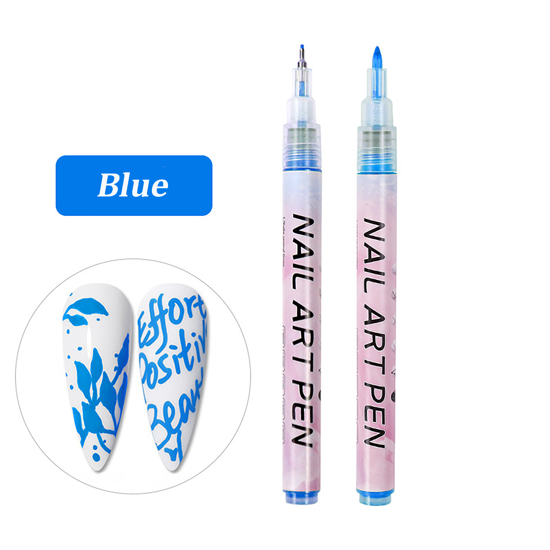 12 Colors Nail Art Graffiti Pen 9