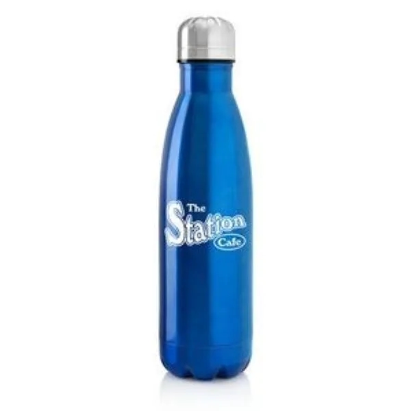 17 oz. Travel Stainless Steel Vacuum Insulated Thermos Bottl, custom water bottle with logo imprint 5