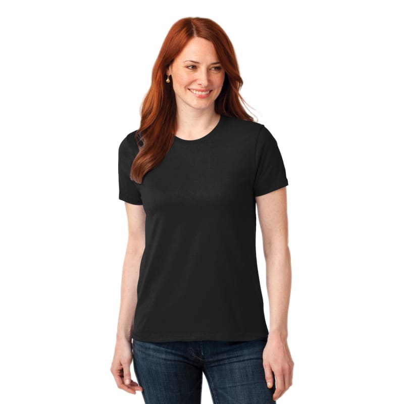 Port & Company Women's Core Blend Tee. 45