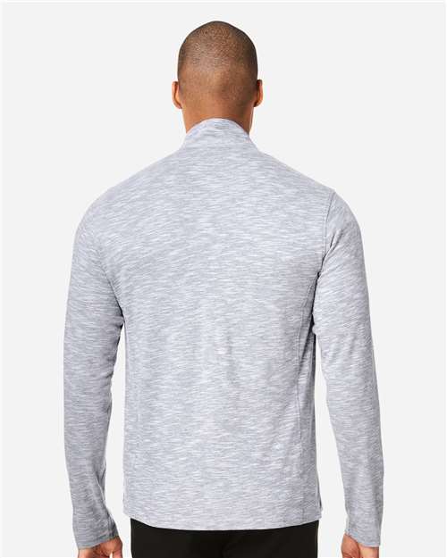 Men's Eclipse Jacquard Quarter-Zip Pullover - NE415 20