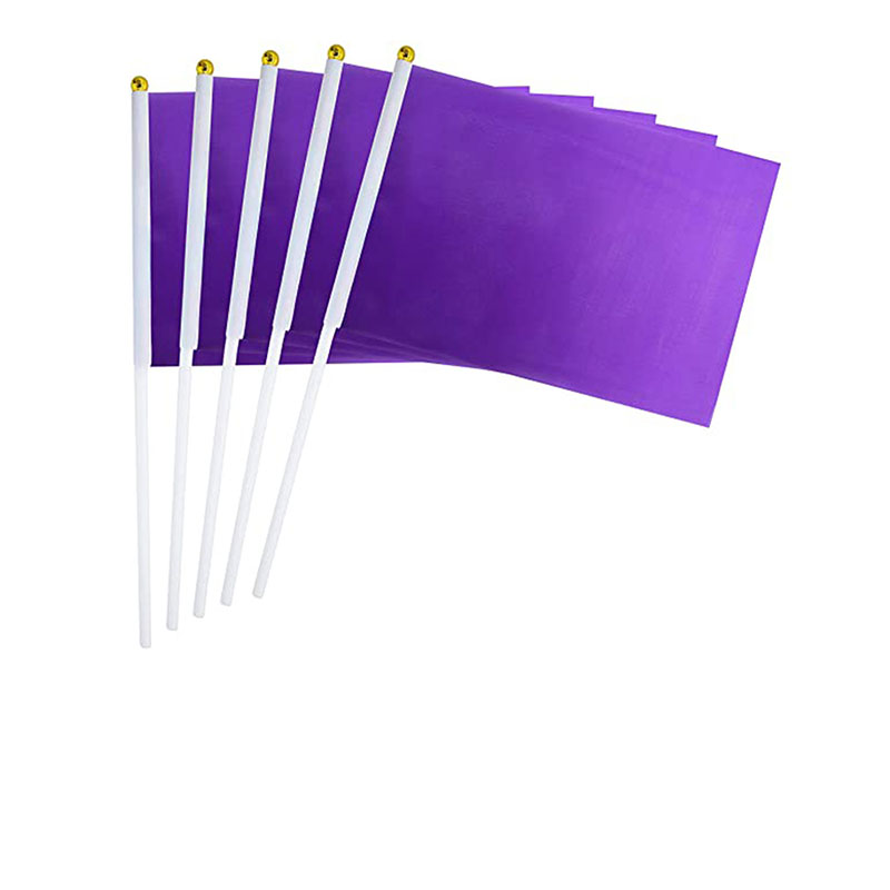 Custom Hand Held Stick Flags 11