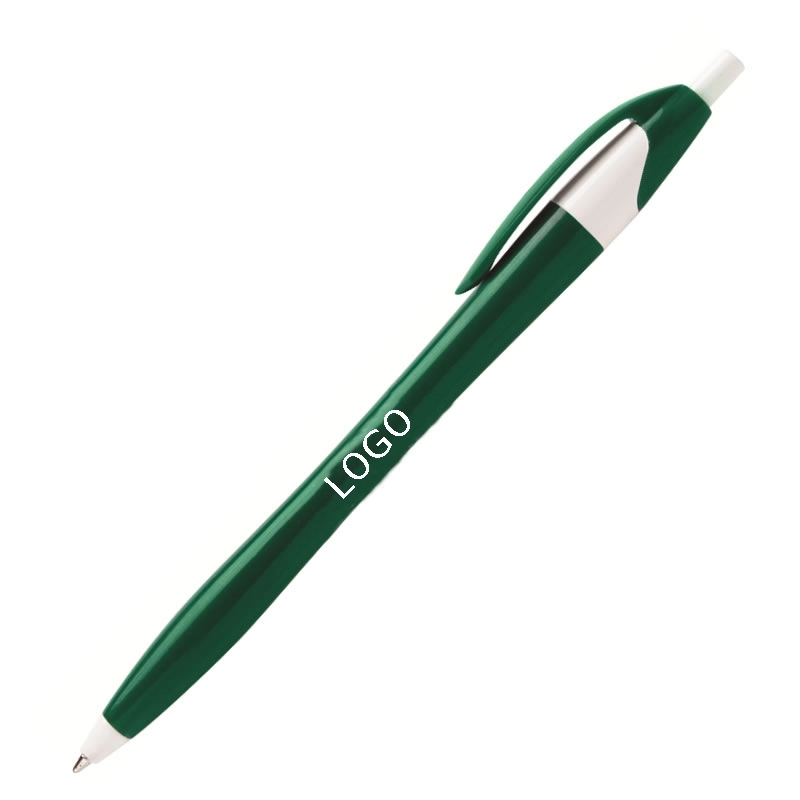 PROMOTIONAL PLASTIC RETRACTABLE BALLPOINT PEN 6