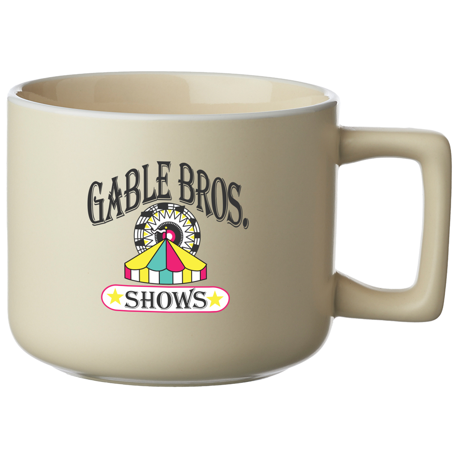 Ceramic Latte Mug – 14 oz. 3