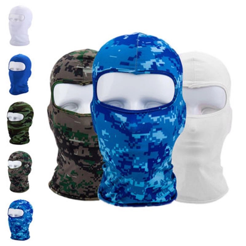 Camouflage Tactical Headgear CS Mask Outdoor 4
