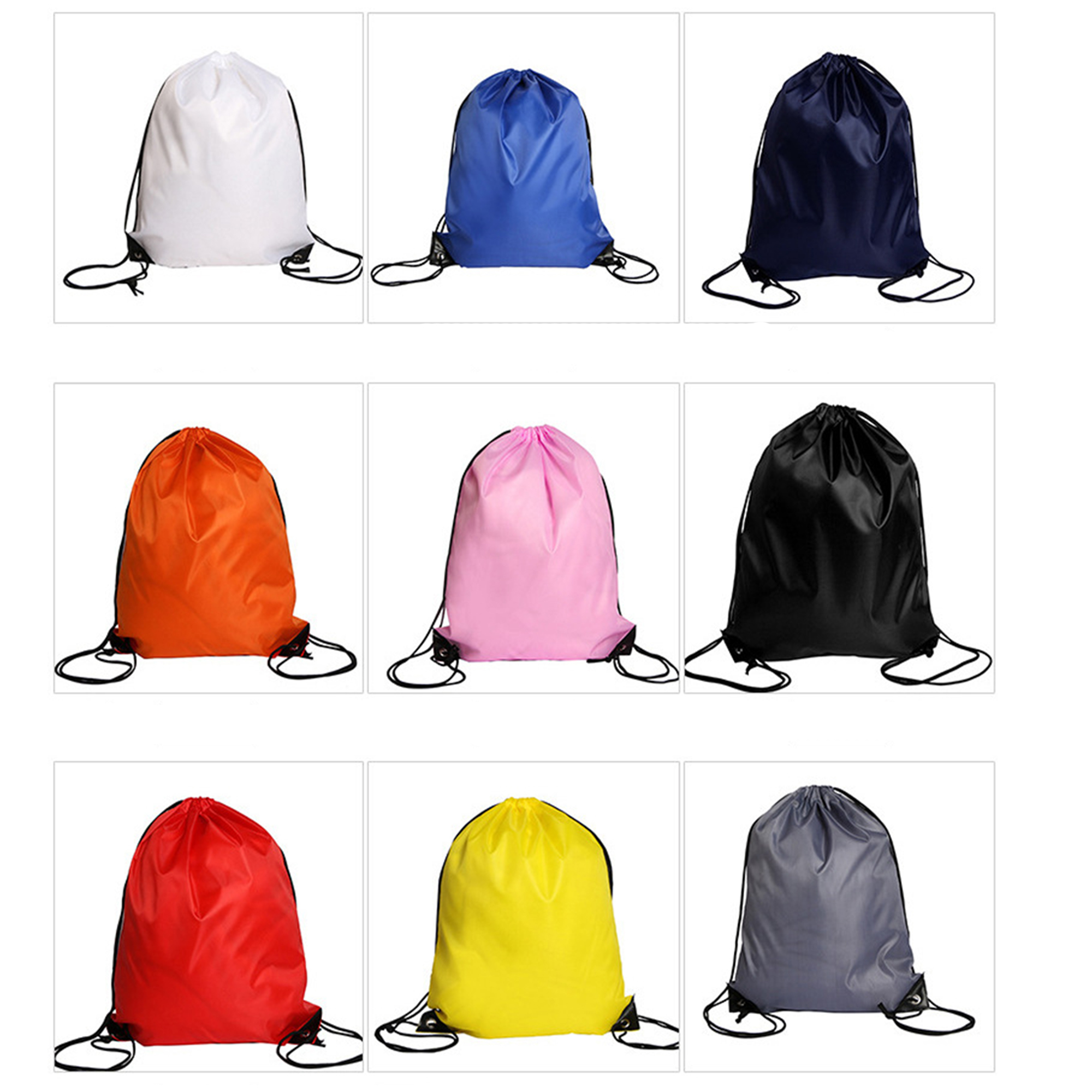 Non Woven Portable Drawstring Backpack 2