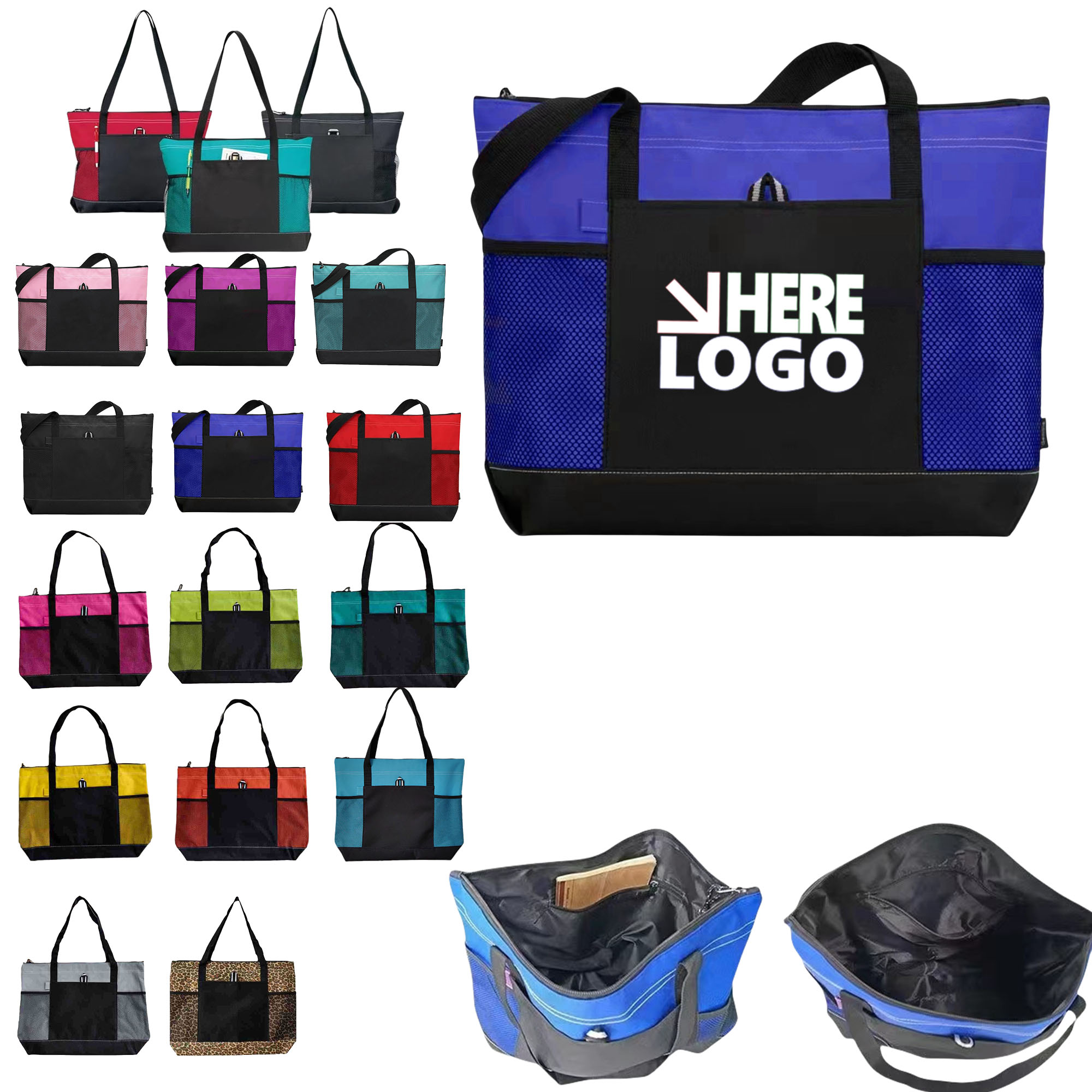 Business Tote Bag, custom tote bag with logo imprint 1
