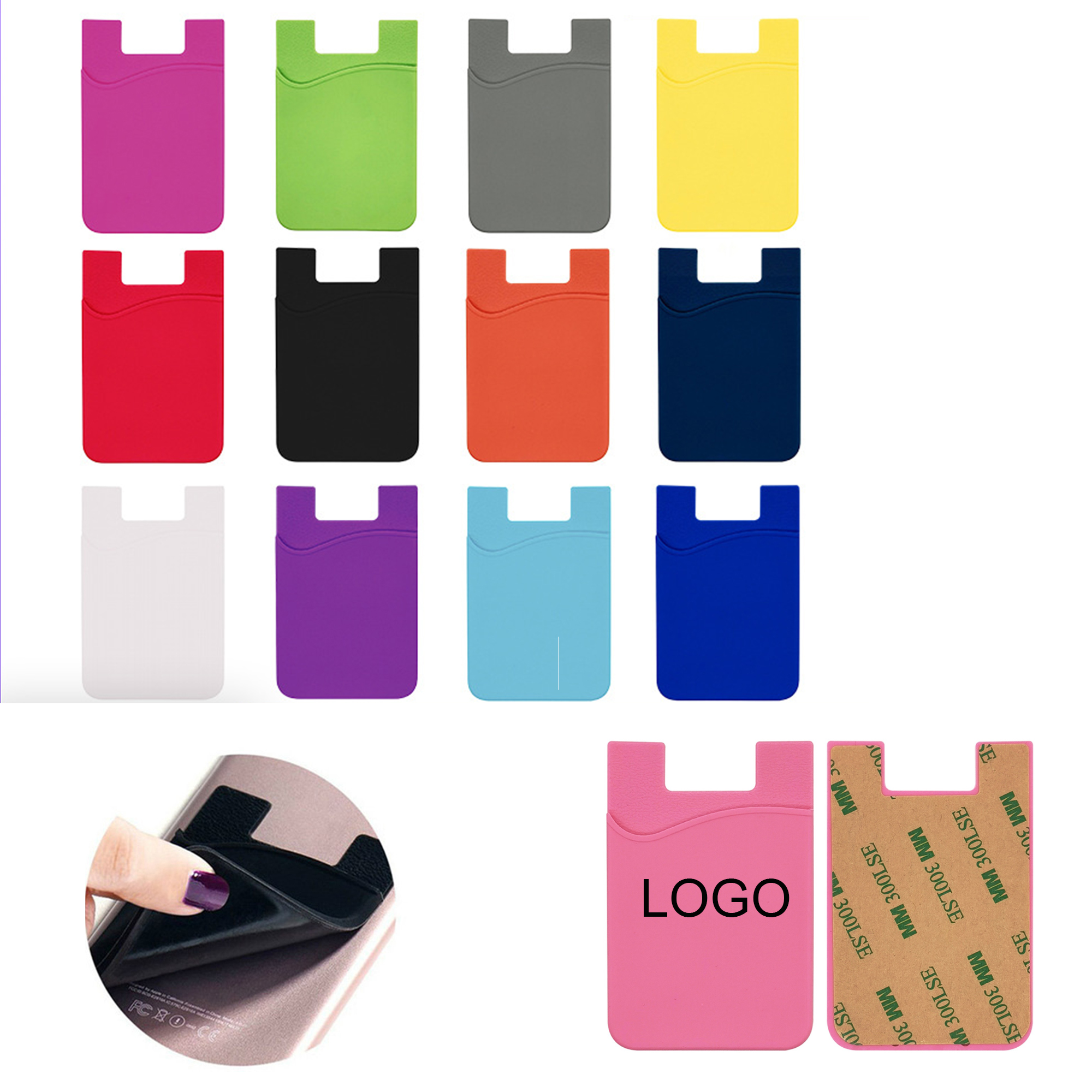MOQ50 Custom Cell Phone Wallet 6