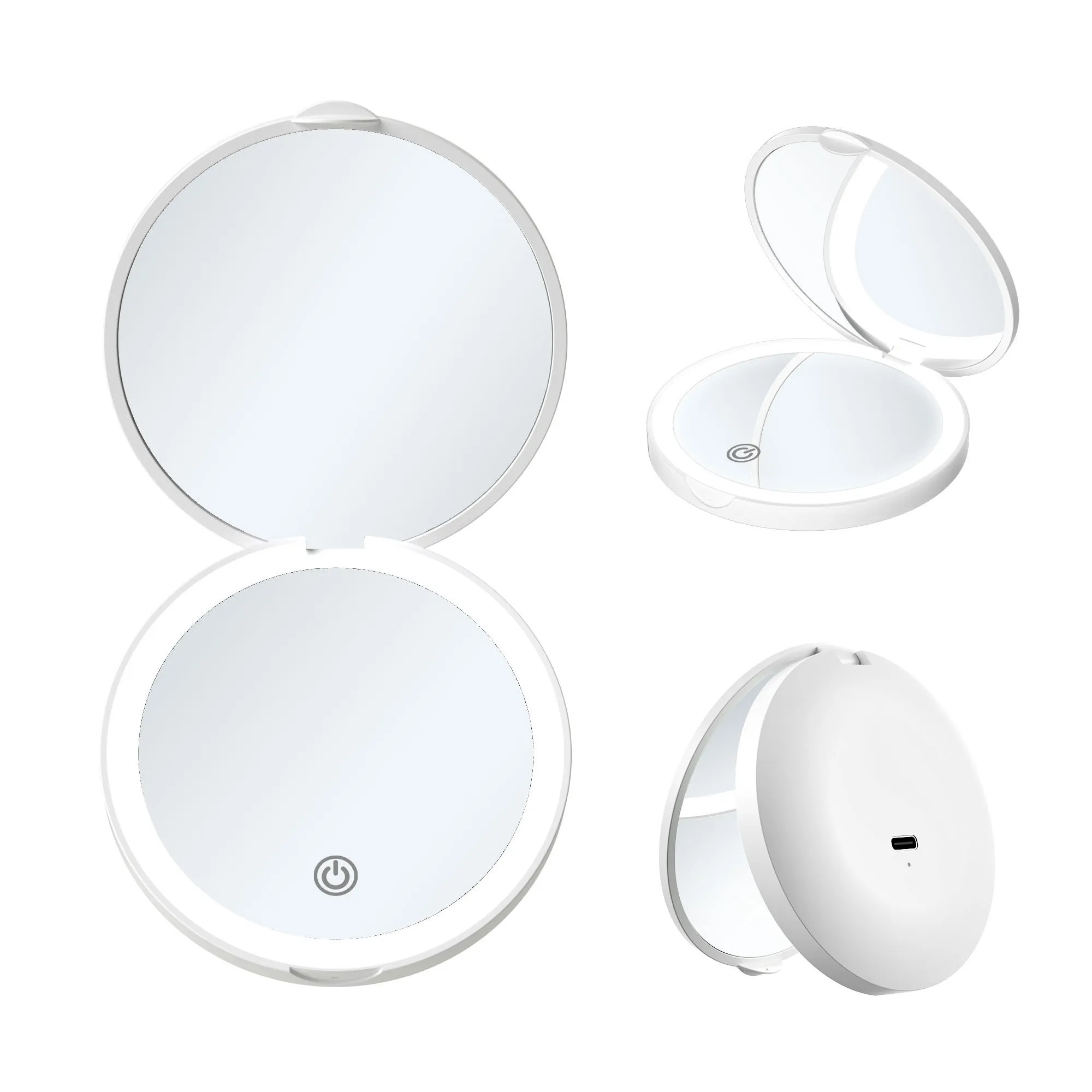 1x/2x Magnifying Rechargeable Mirror 2