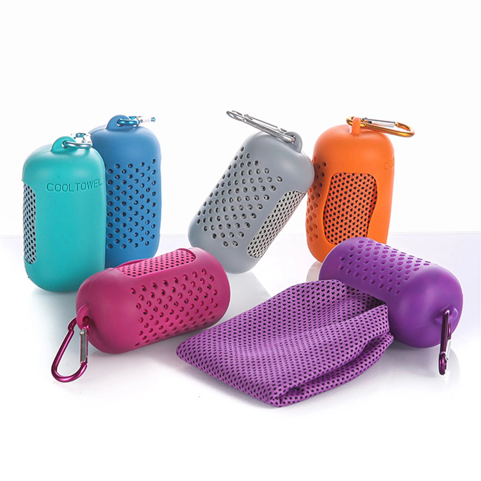 Cooling Towel with Silicone Case 2