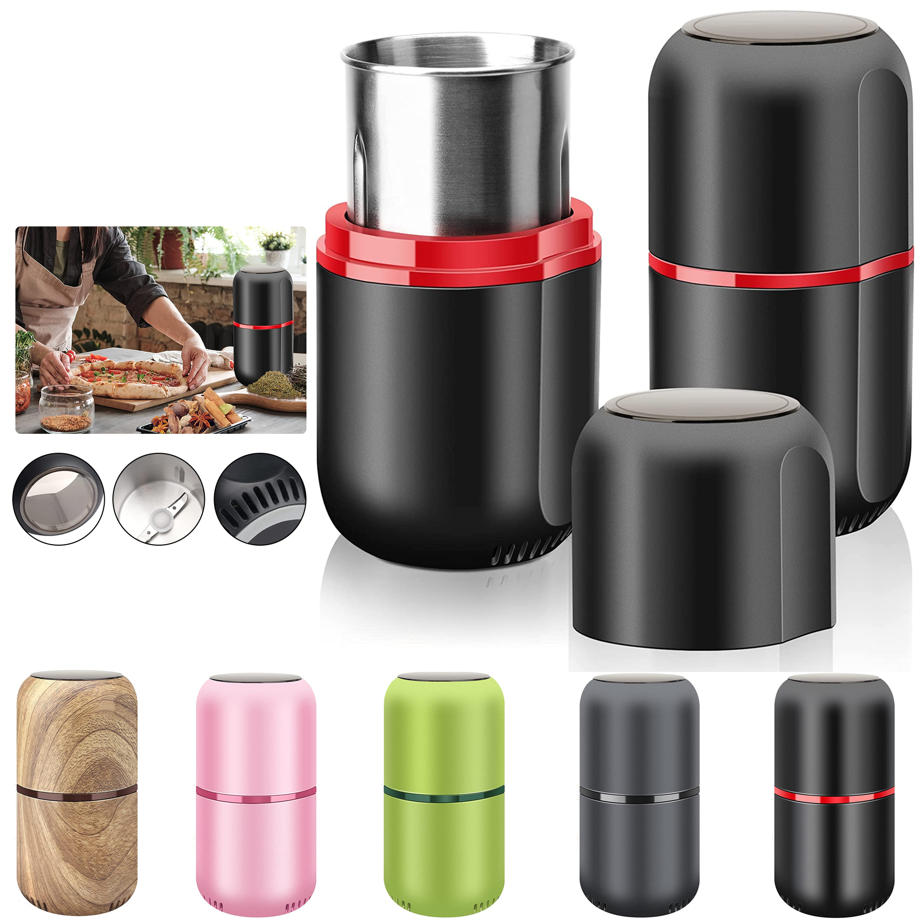 Spice Herb Coffee Grinder 3