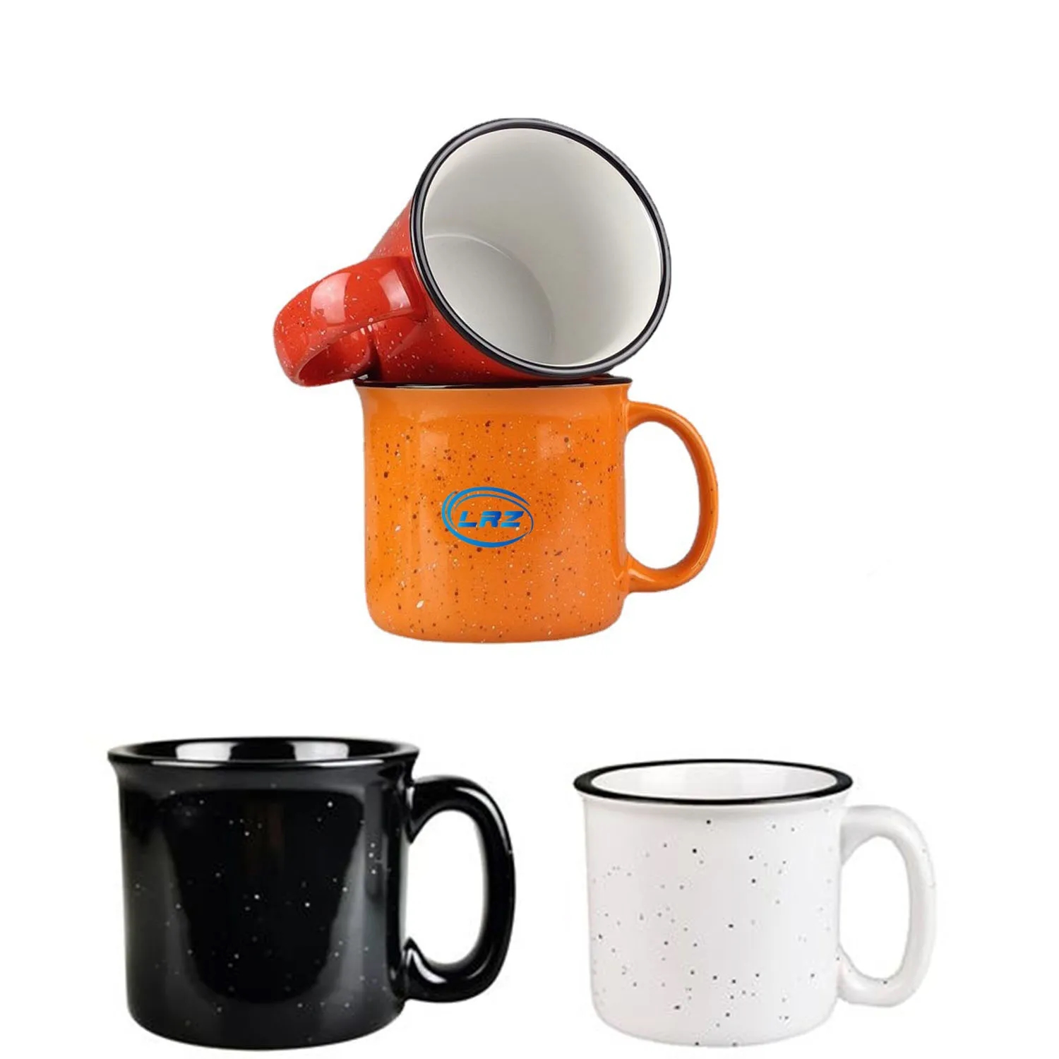 12oz Speckled Campfire Ceramic Coffee Mug 2
