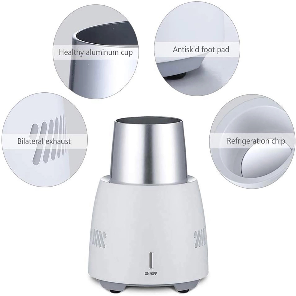 Portable Mini Refrigerator Drink Cooler Quick Cooling Cup Co 4