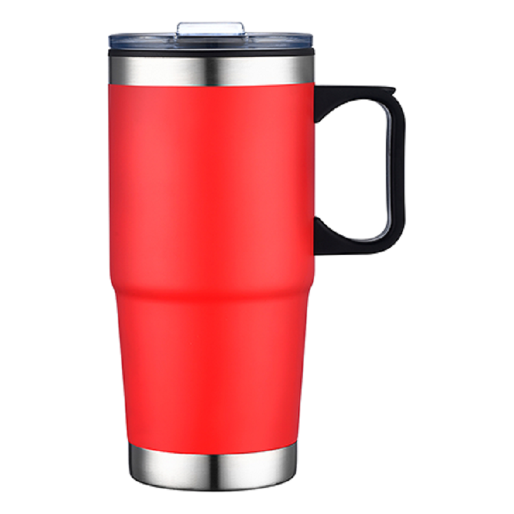 EcoSip 24oz Stainless Steel Travel Mug with Steel Bottom 12