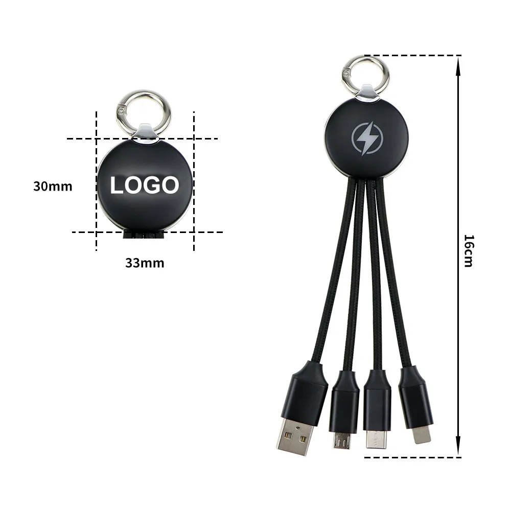 Light Up 3 in 1 USB Charging Cable 5