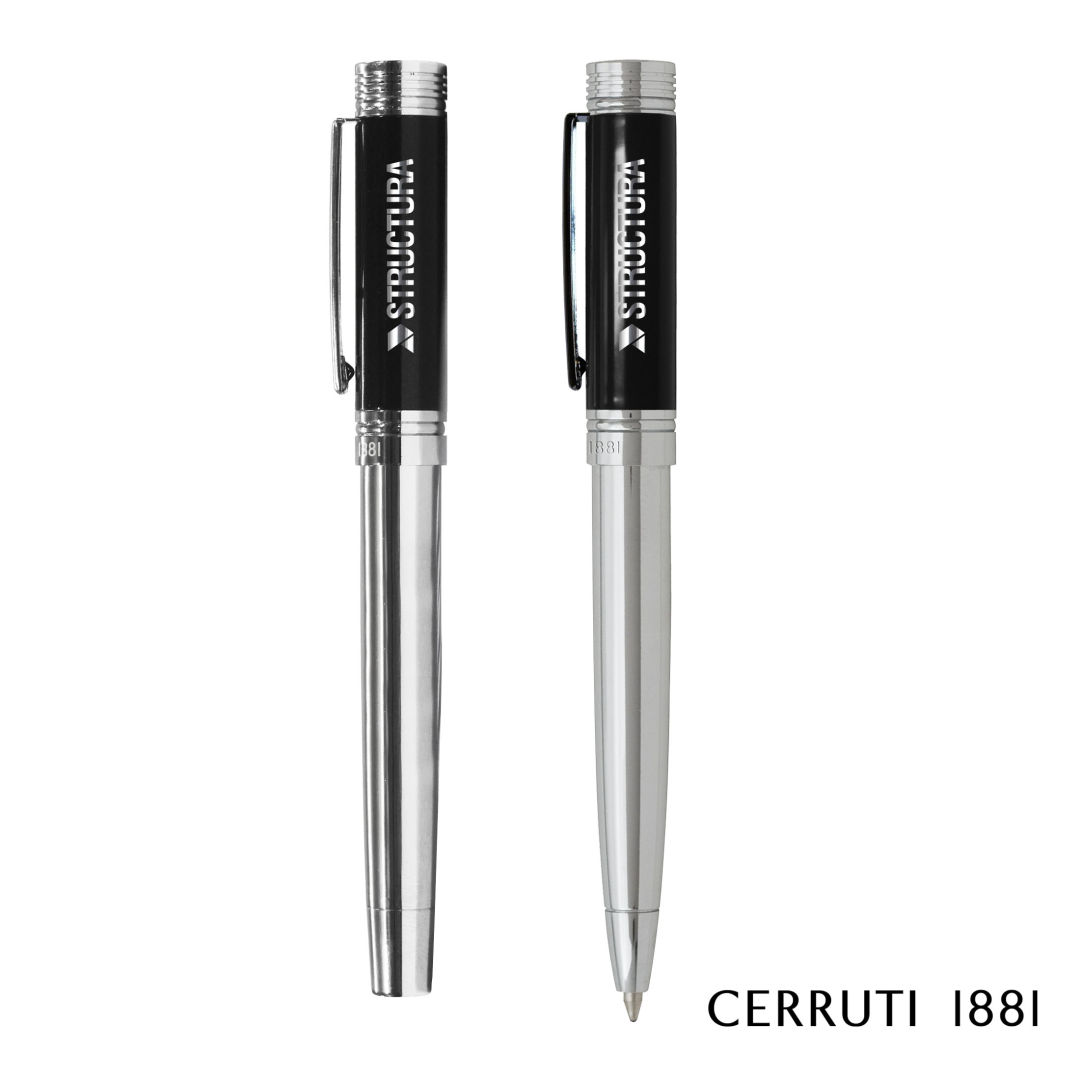 Cerruti 1881® Zoom Classic Ballpoint Pen & Fountain Pen Set