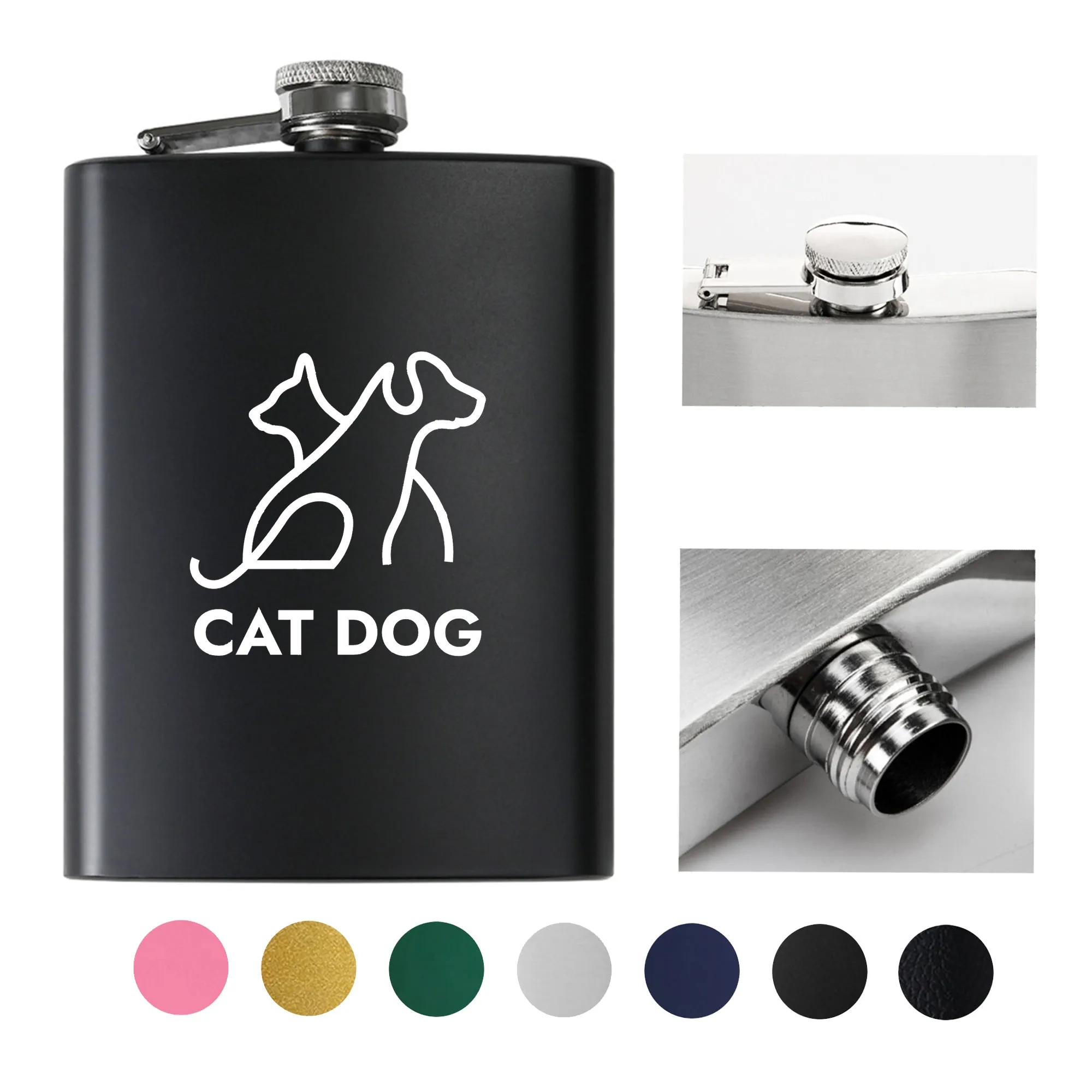 8oz. Hip Flask 3