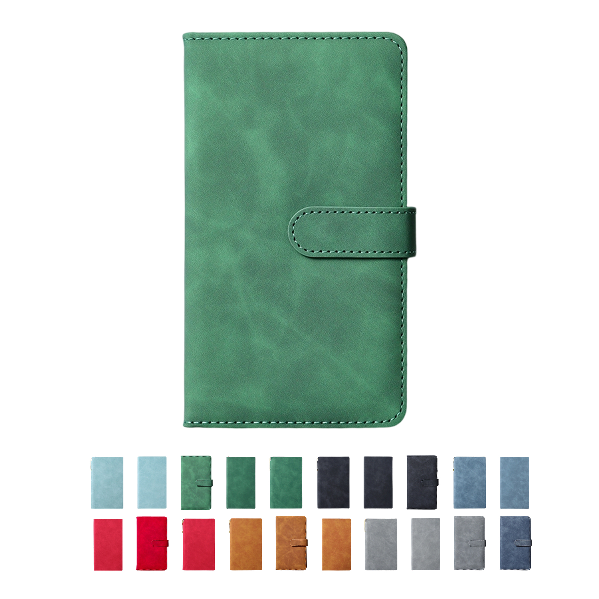 A6 Lined Notebook With Soft Cover 6.89" x 3.74" 3