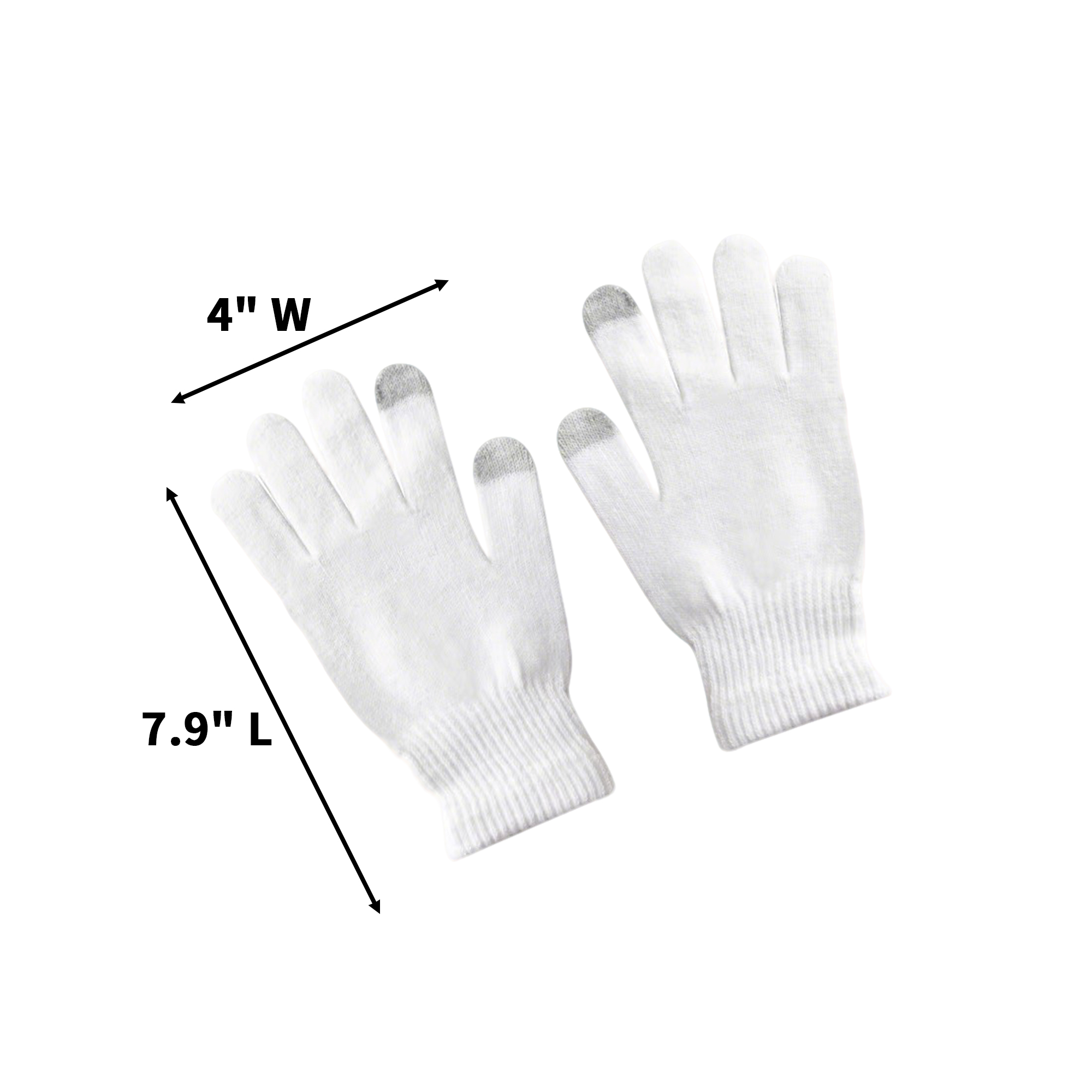 Touchscreen Acrylic Winter Glove 7.9 x 4" 8