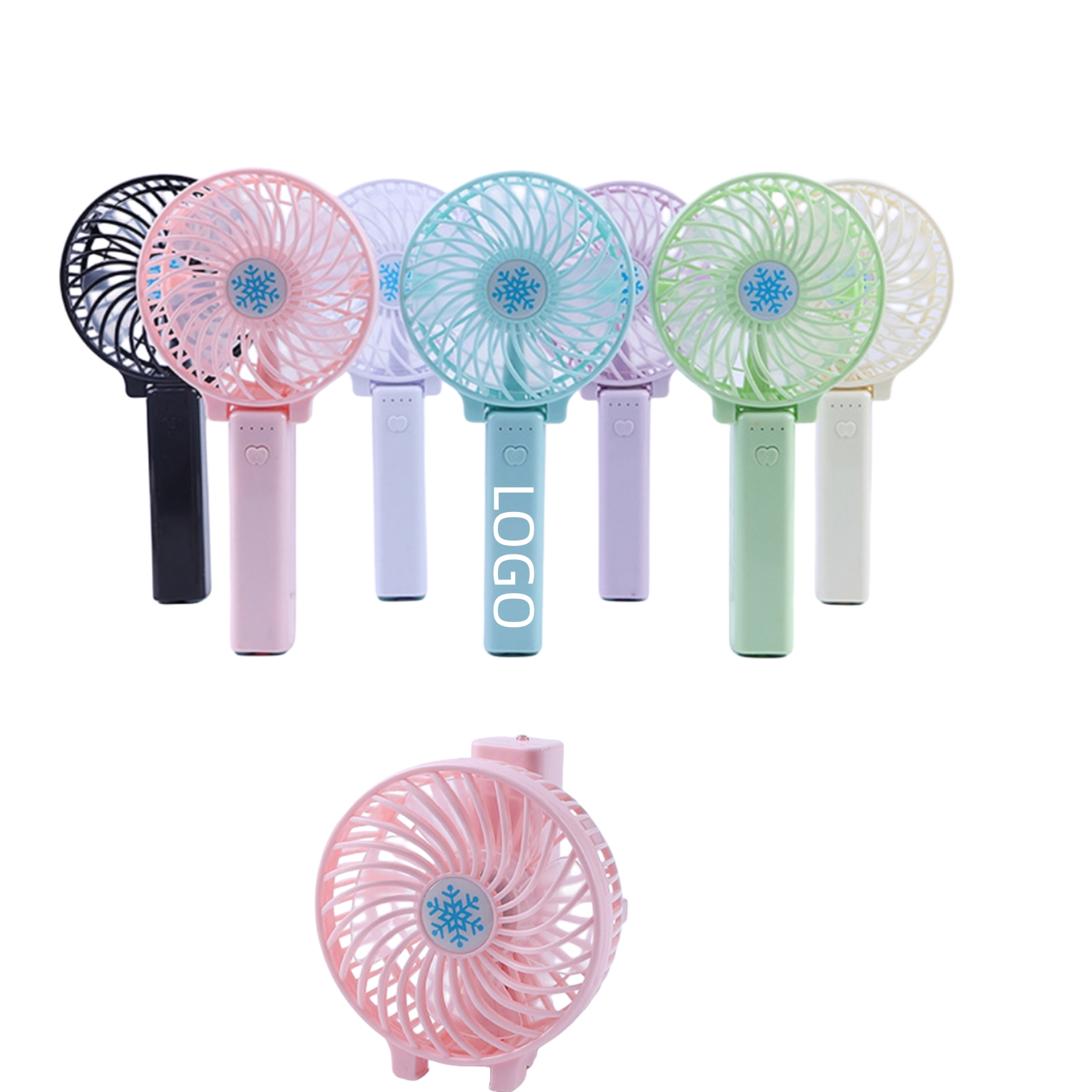 Handheld Foldable Charging Folding Fan 2
