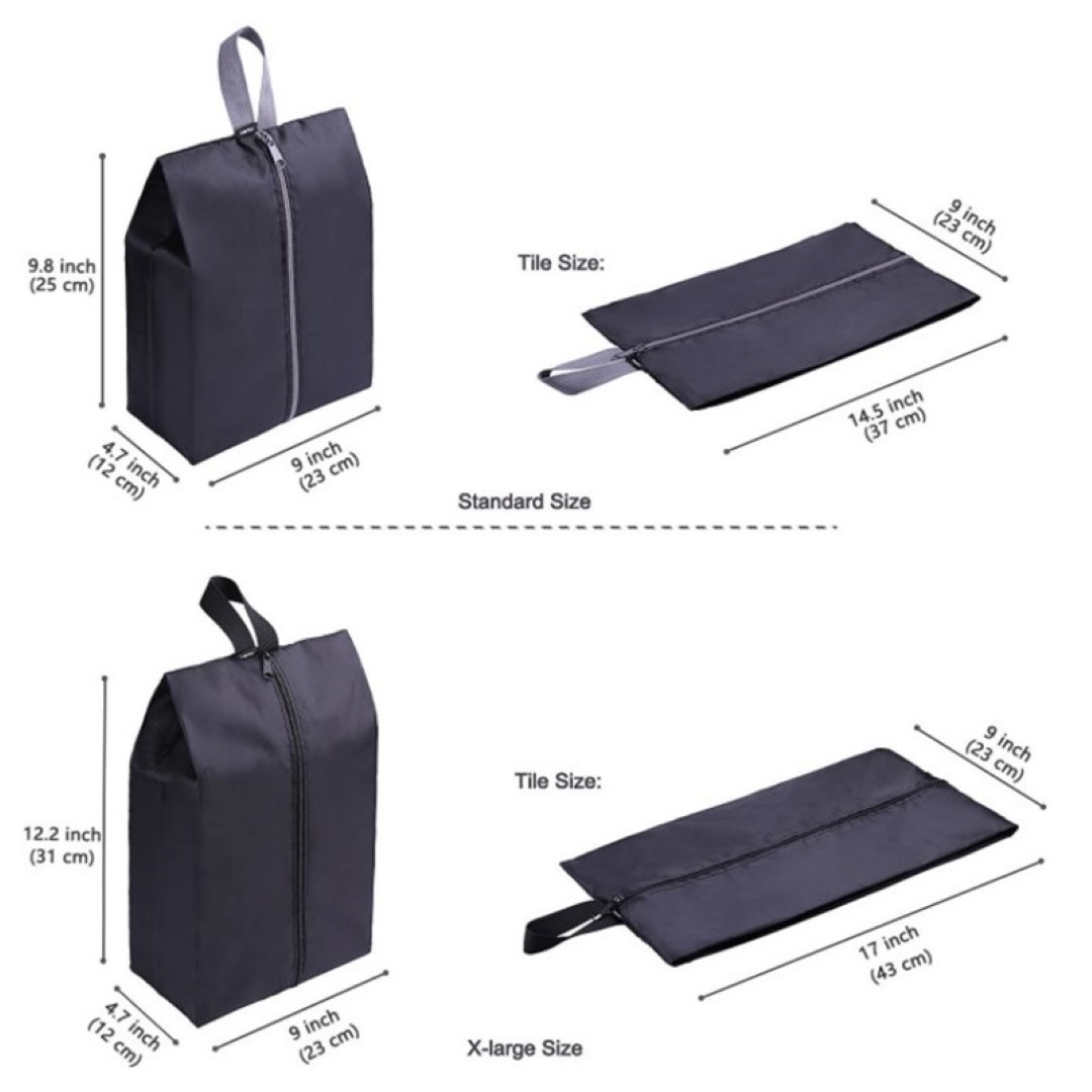 Waterproof Nylon Shoe Bags 4