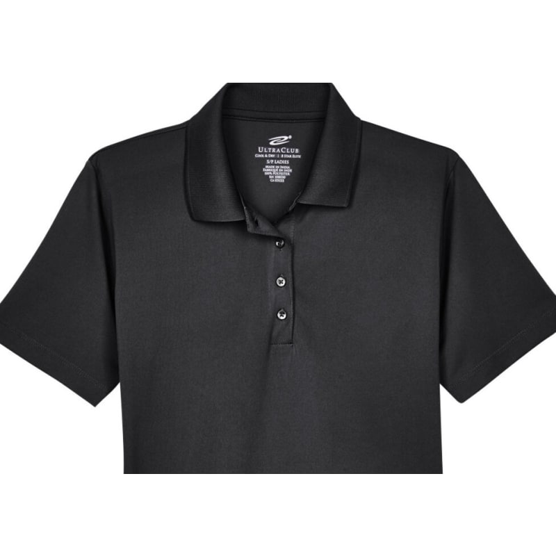 UltraClub Ladies' Cool & Dry 8-Star Elite Performance Interlock Polo 49