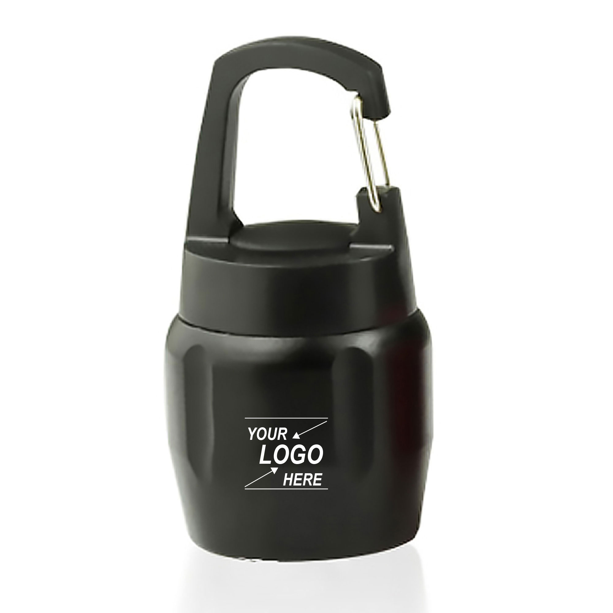 COB LED Flashlight w/Carabiner 2