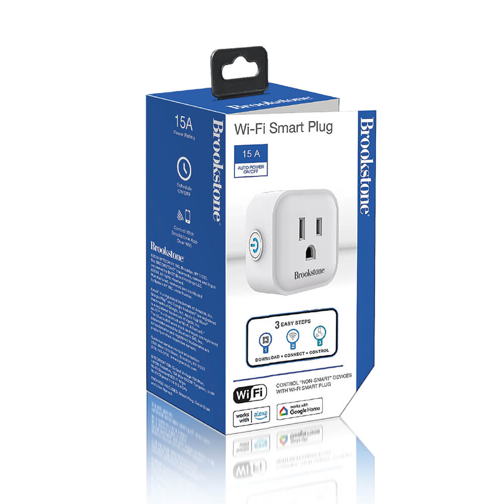 Brookstone Smart Indoor 15A Plug 11