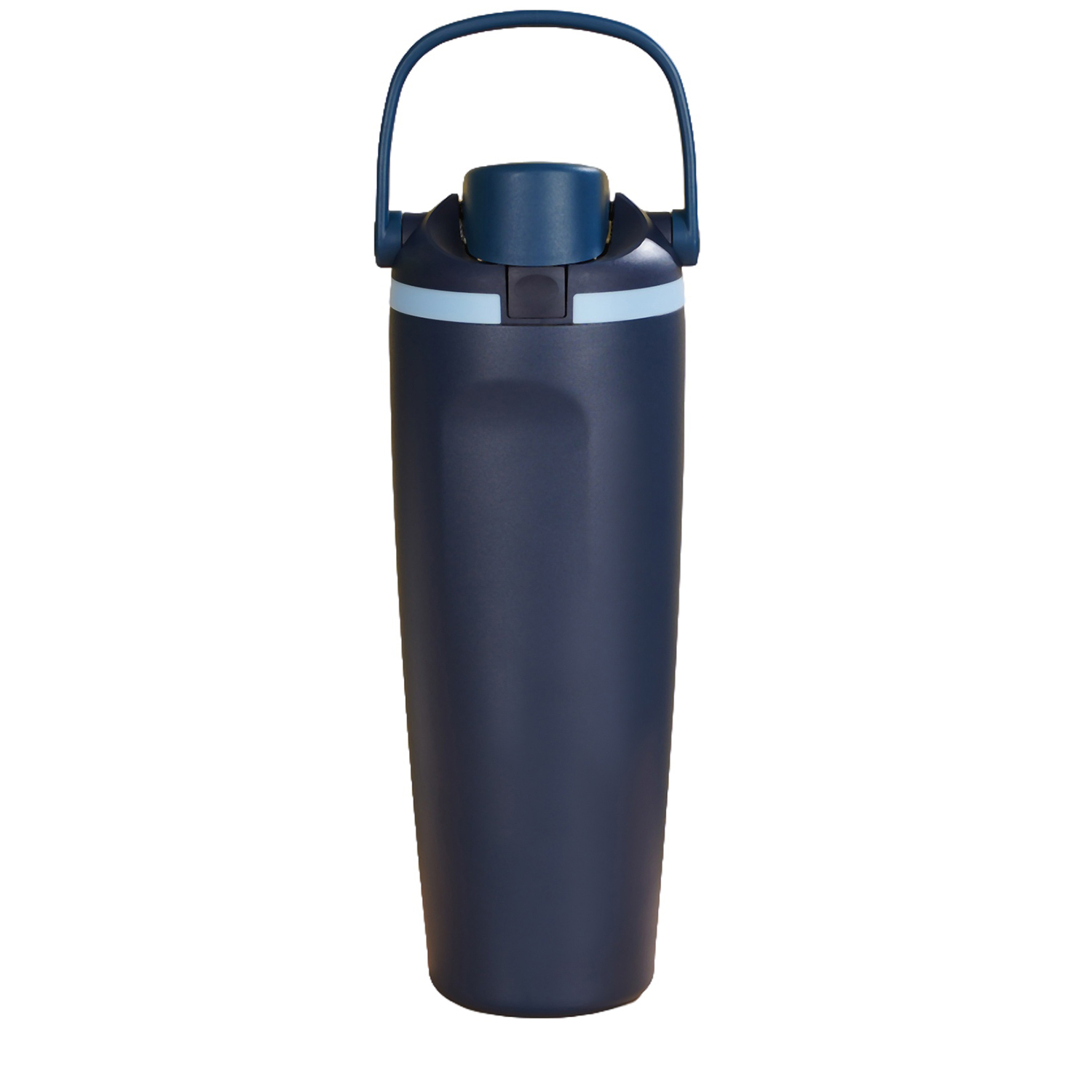 30oz Stainless Steel Foldable Handle Water Bottle with Straw, custom water bottle with logo imprint 9