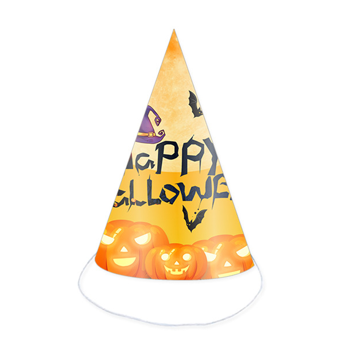 Custom Halloween Paper Party Hat 10