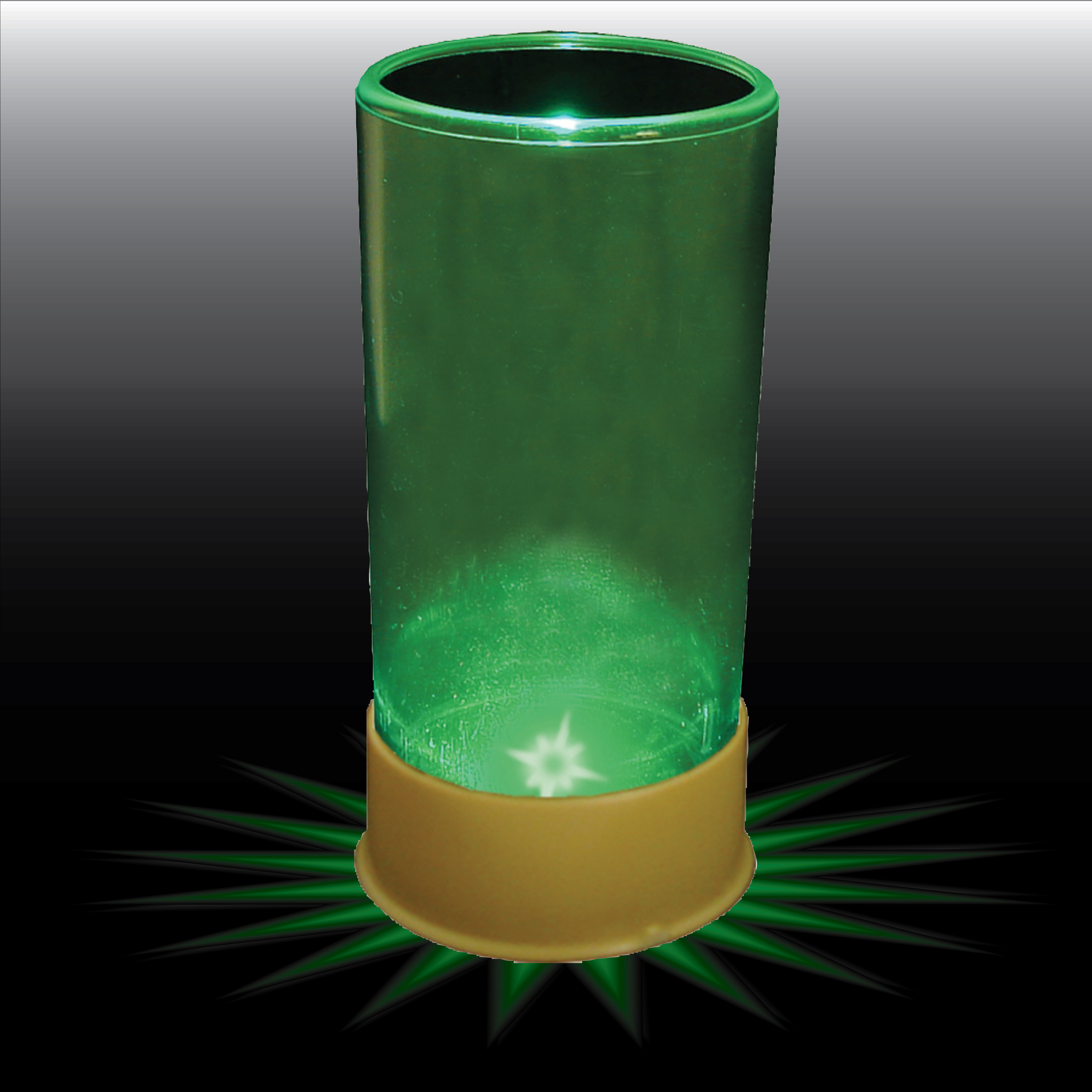 1 5oz Light Up Plastic Shot Gun Shell Style Shooter Shot Glass