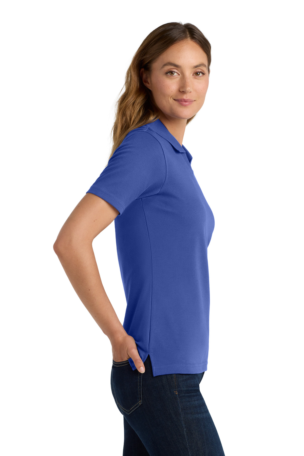 Port Authority Women's Rapid Dry Polo. L455 5