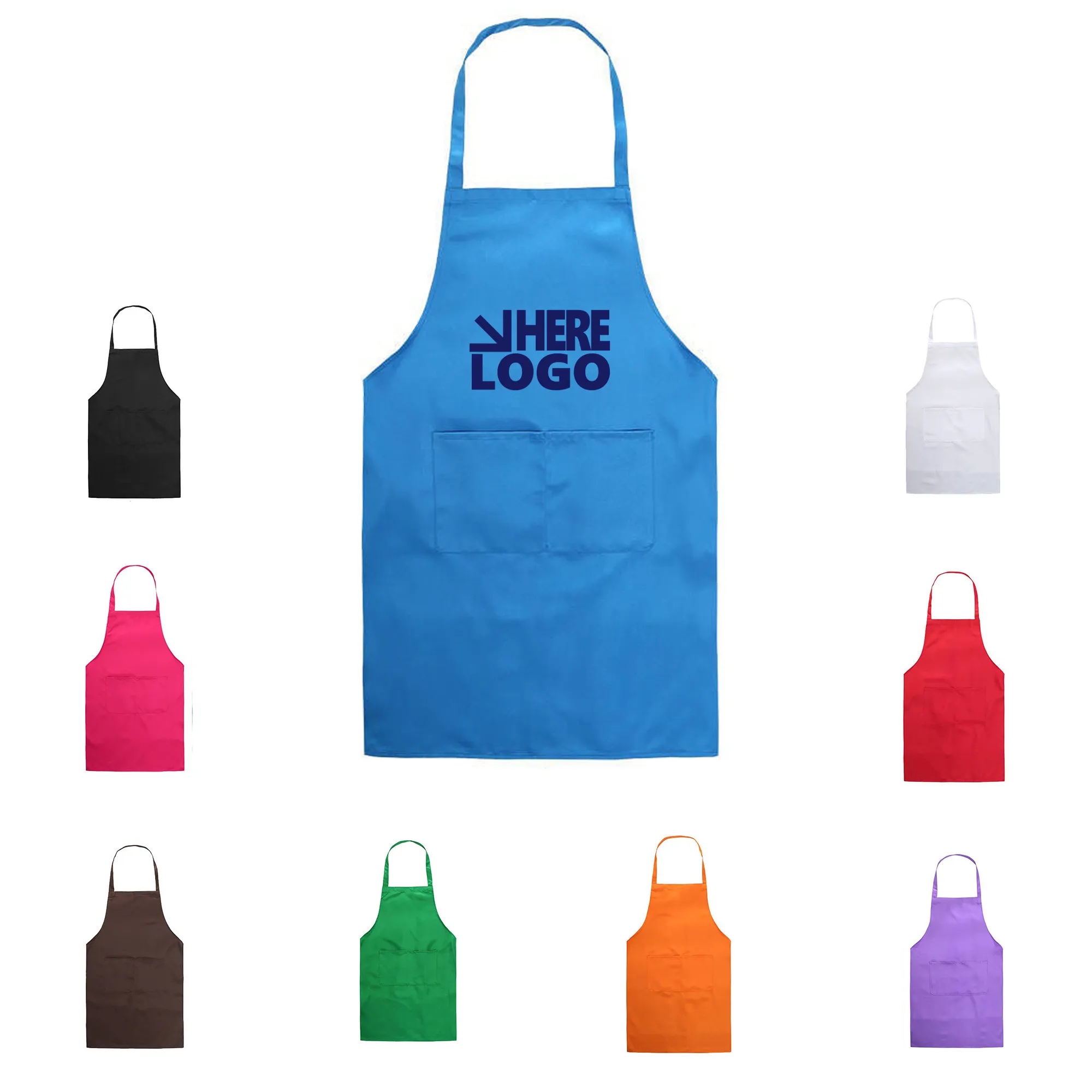 Kitchen Apron With Pocket MOQ 10pcs 7
