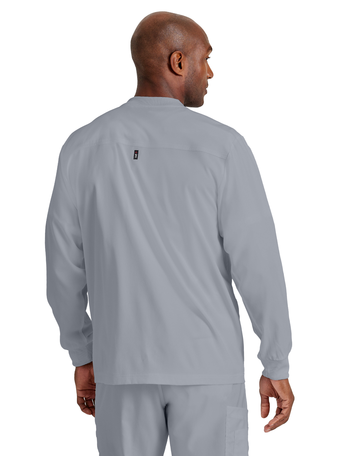 Grey's Anatomy Spandex Stretch - Men's Five-Pocket React Warm-Up Scrub Jacket 9