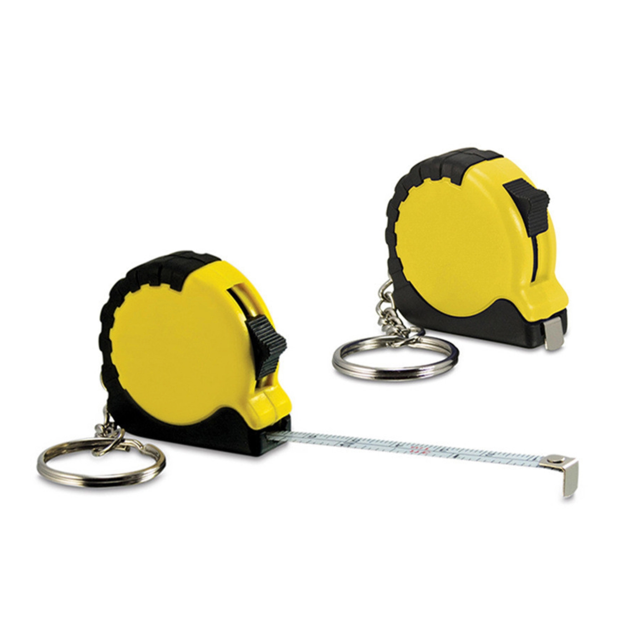 3' Steel Tape Measure Keychain 3