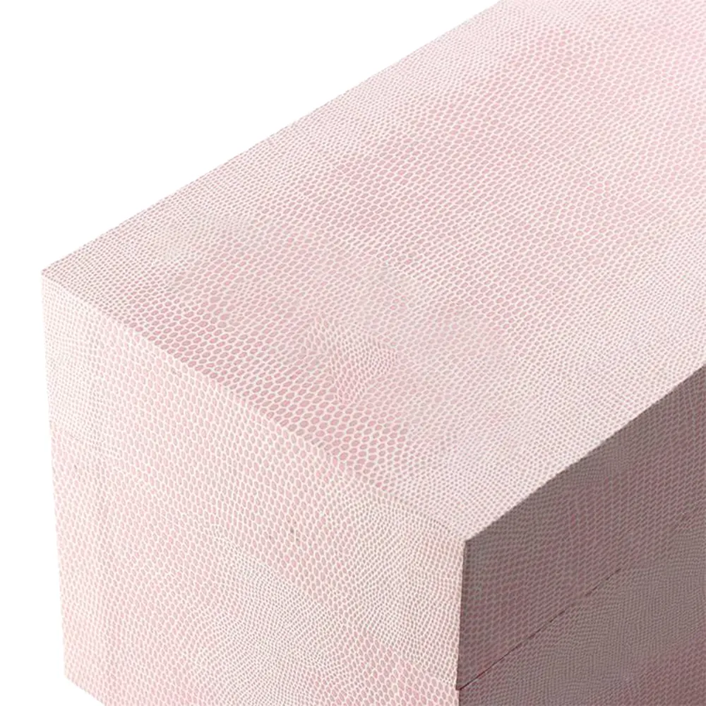 1-Bottle Pink Leather Wine Gift Box 6
