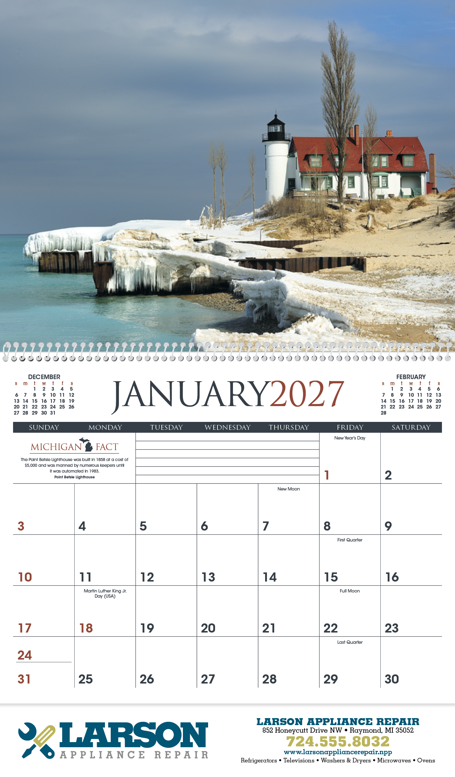 Triumph® Calendars Michigan Calendar 81