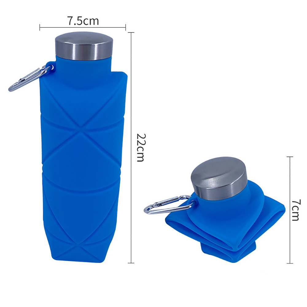 25oz Outdoor Sports Silicone Collapsible Water Bottle 3