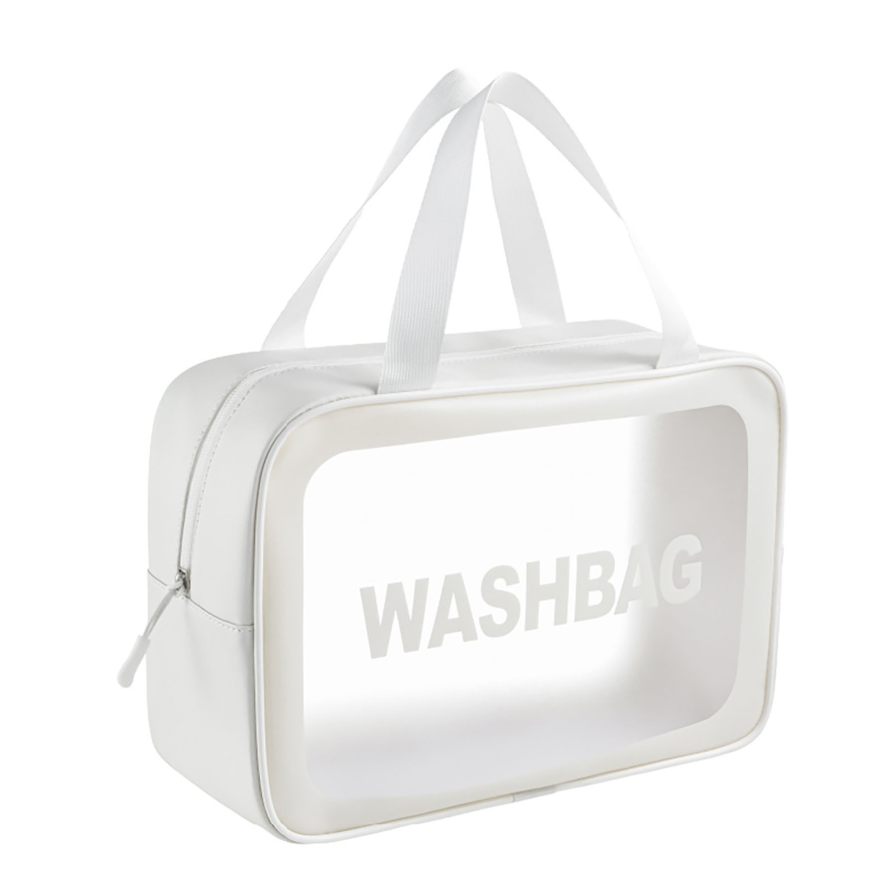 Waterproof Travel Clear Matte Pvc Toiletry Cosmetic Bag 3