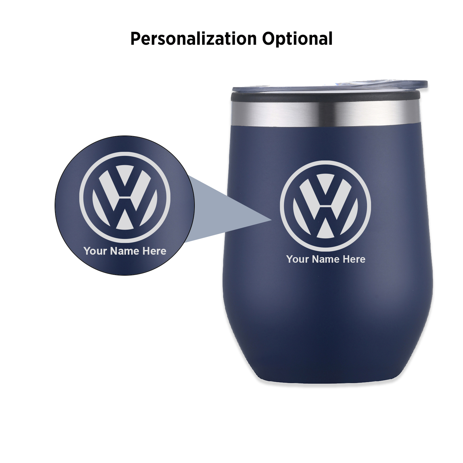 EcoSip 12oz Double Wall Vacuum Insulated Wine Cup 15