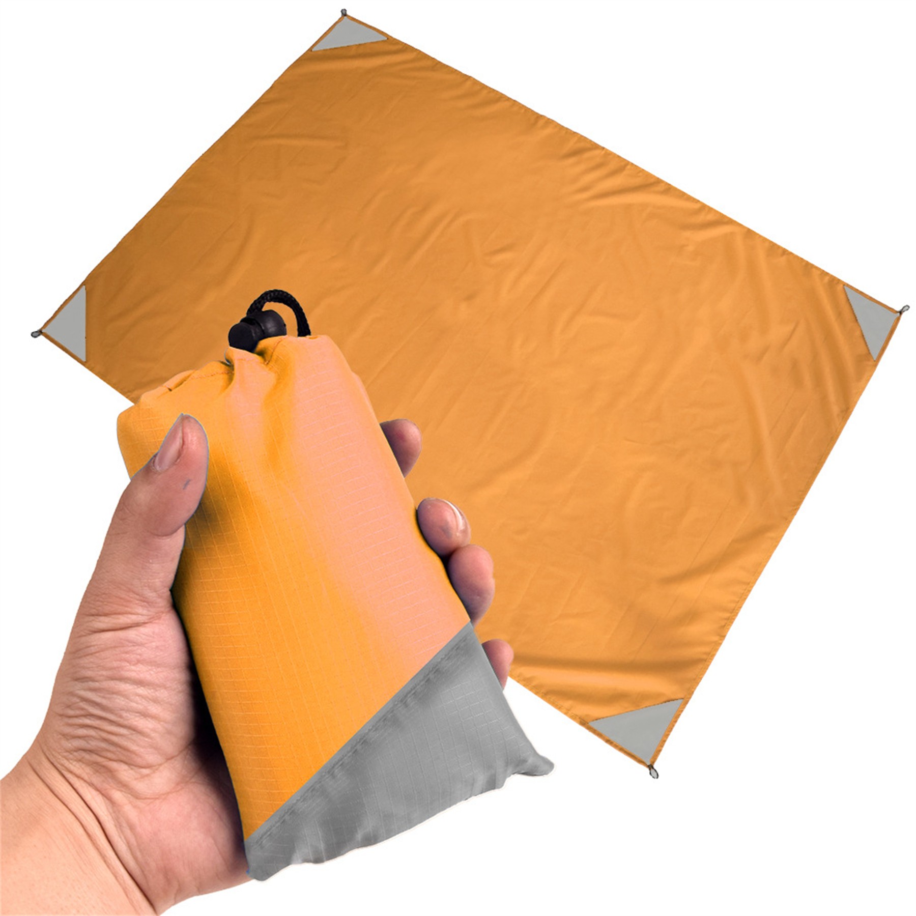 Pocket Picnic Blanket Sandproof Lightweight Tarpaulin 7