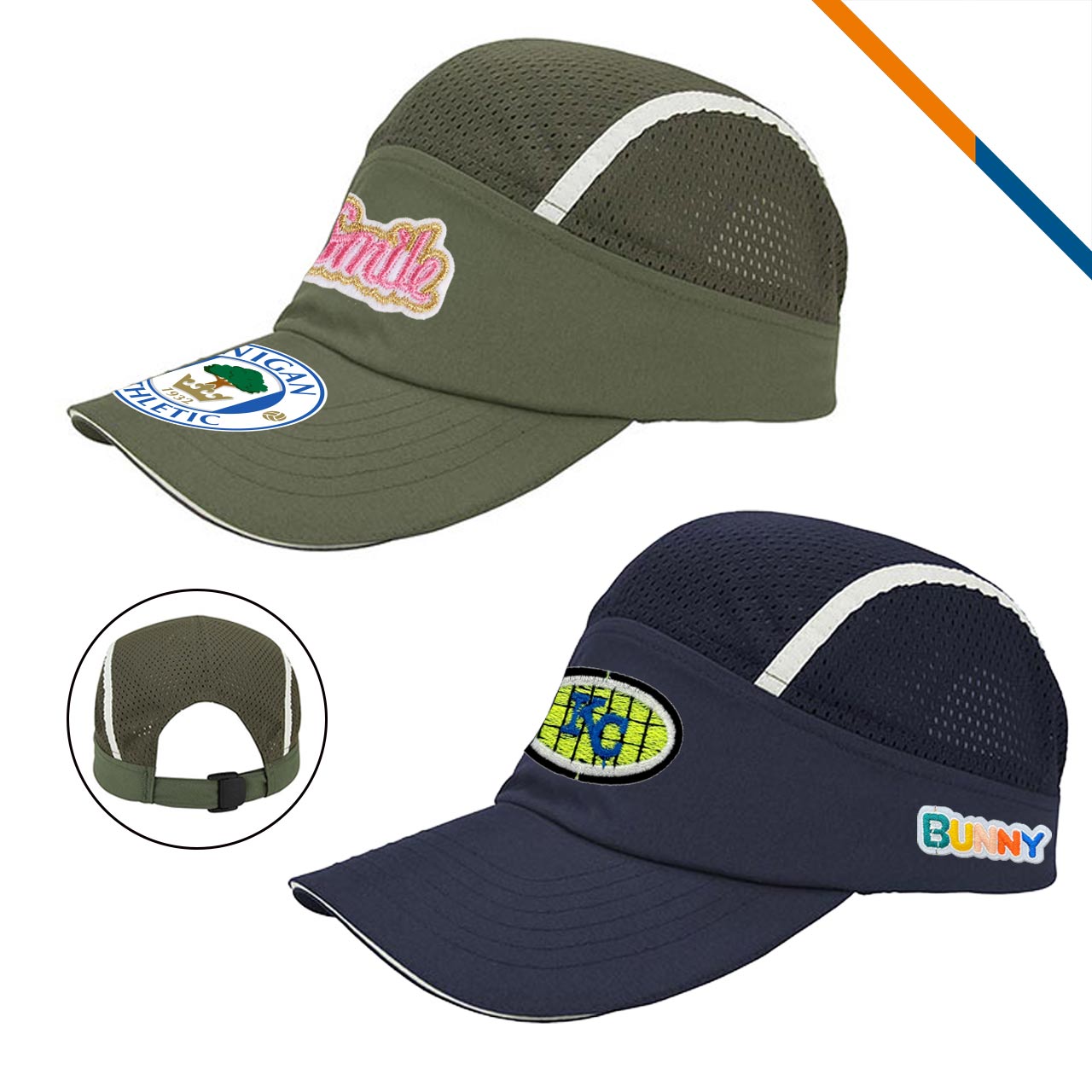 ZestAir Brushed Microfiber & Mesh Performance Cap 1