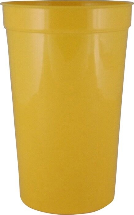 22 oz. Smooth Wall Plastic Stadium Cup 31