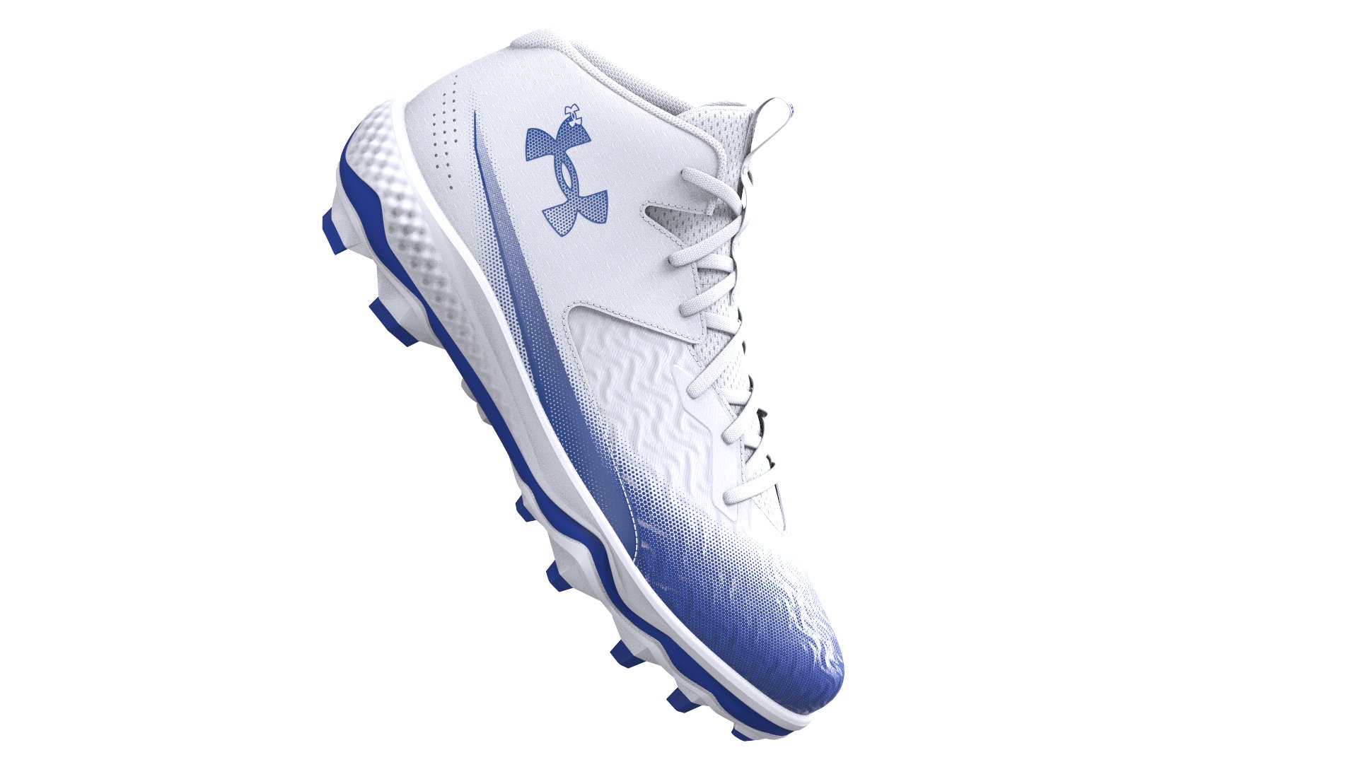 UA Spotlight Men's Mid Football Cleats 6