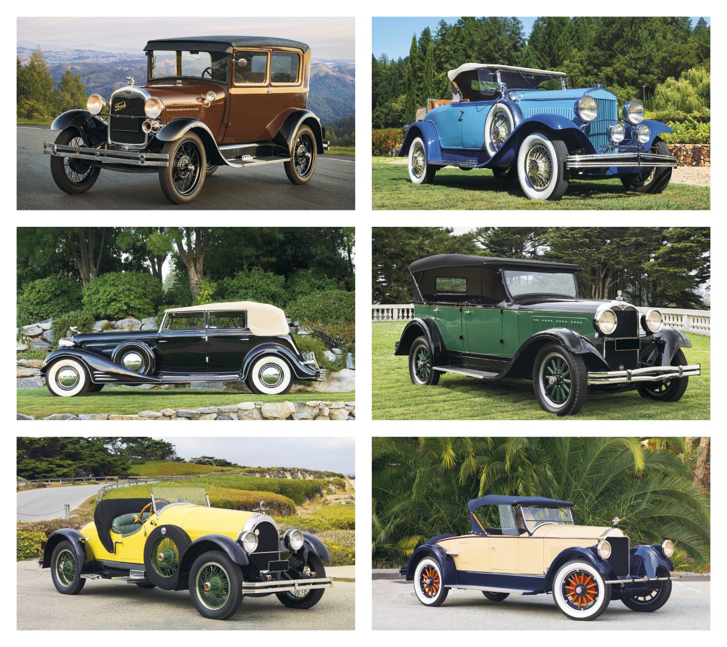 Triumph® Calendars Antique Cars Calendar 1